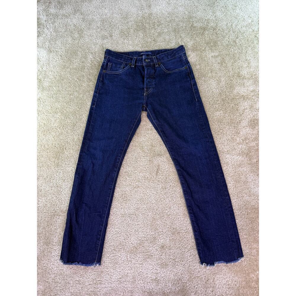 Levi's Made & Crafted Studio Taper Crop Jeans Womens Size 29 Selvedge 28x25 D289